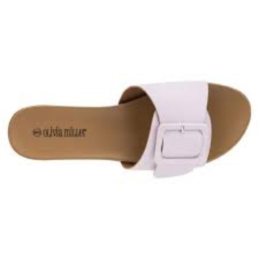 Olivia Miller Carmen Slide Sandals NWB - Picture 2 of 8